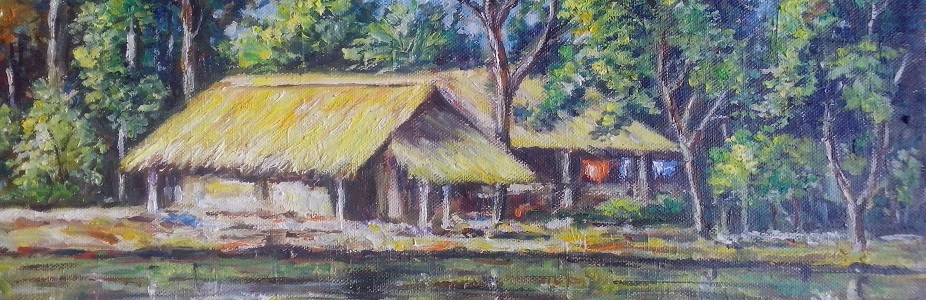 Hut by a Lake